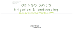 Desktop Screenshot of gringodave.com